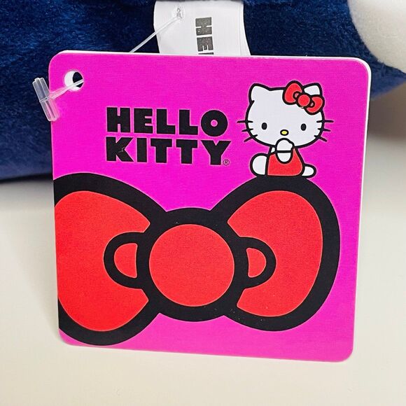 NWT  Authentic Sanrio Pink Hello Kitty in Ram Costume Fluffy LARGE Plushie 12” - Picture 5 of 5